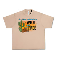 Burro if i was a cowgirl i d be wild and free Urban Heavy Tee - MaliasSmallBusiness