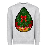 Christmas Teardrop Heavyweight Sweatshirt | Teevron