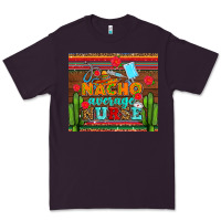 Plum nacho average nurse with roses Premium Tee - AdoDesignShop
