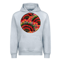 Heather Grey hispanic heritage month round earrings Urban Hoodie - BundleAndBundleShop