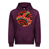 Mauve Wine hispanic heritage month round earrings Urban Hoodie - BundleAndBundleShop