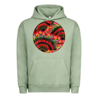 Pigment Oil Green hispanic heritage month round earrings Urban Hoodie - BundleAndBundleShop