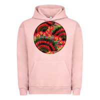Pigment Salmon hispanic heritage month round earrings Urban Hoodie - BundleAndBundleShop