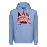 Colony Blue Loads of love with flowers Valentine's Day Premium Hoodie - HowdyJamesFarm