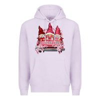 Lilac Loads of love with flowers Valentine's Day Premium Hoodie - HowdyJamesFarm