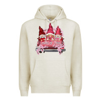 Oatmeal Heather Loads of love with flowers Valentine's Day Premium Hoodie - HowdyJamesFarm