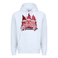 White Loads of love with flowers Valentine's Day Premium Hoodie - HowdyJamesFarm