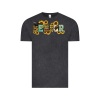 Vintage Black senior 2025 sunflowers Vintage Tee - NancyCooperArtShop