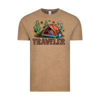 Vintage Coffee traveler Vintage Tee - JahusDesignShop