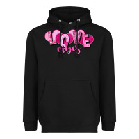 Black Love vibes Valentine's Day Heavyweight Hoodie - HowdyJamesFarm