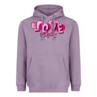 Lavender Love vibes Valentine's Day Heavyweight Hoodie - HowdyJamesFarm