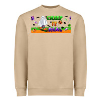 Mushroom creep it real libbey glass Heavyweight Sweatshirt - BundleAndBundleShop
