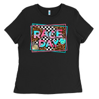 Black race day Ladies Tee - AdoDesignShop