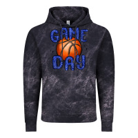Cloud Black game day basketball Vintage Hoodie - MaliasSmallBusiness