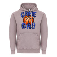 Vintage Zinc game day basketball Vintage Hoodie - MaliasSmallBusiness