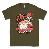 Army Green western howdy christmas Classic Tee - MaliasSmallBusiness