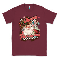 Burgundy western howdy christmas Classic Tee - MaliasSmallBusiness