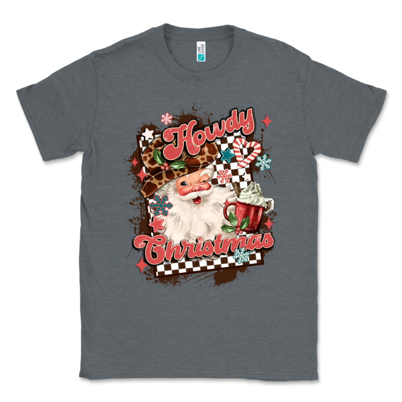 Western Howdy Christmas Classic Tee by MaliasSmallBusiness | Teevron