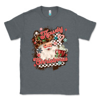 Charcoal Heather western howdy christmas Classic Tee - MaliasSmallBusiness