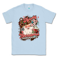 Dusty Blue western howdy christmas Classic Tee - MaliasSmallBusiness