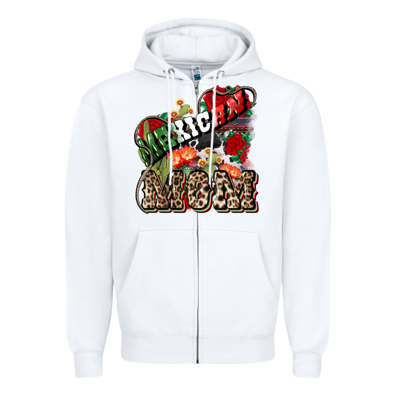 Mexican Mom Zipper Hoodie by NancyCooperArtShop | Teevron