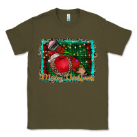 Army Green merry Christmas teacher Classic Tee - CowhideDigitalArt