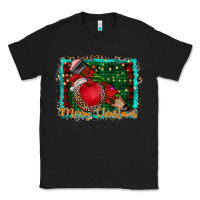 Black merry Christmas teacher Classic Tee - CowhideDigitalArt