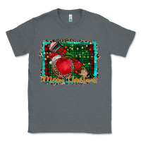Charcoal Heather merry Christmas teacher Classic Tee - CowhideDigitalArt