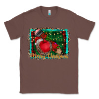 Chestnut merry Christmas teacher Classic Tee - CowhideDigitalArt