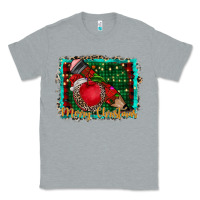 Heather Grey merry Christmas teacher Classic Tee - CowhideDigitalArt