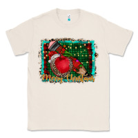 Natural merry Christmas teacher Classic Tee - CowhideDigitalArt