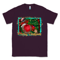 Plum merry Christmas teacher Classic Tee - CowhideDigitalArt