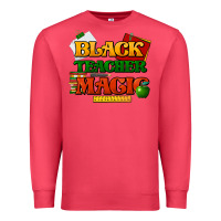 Cardinal Black Teacher magic Premium Sweatshirt - HowdyJamesFarm