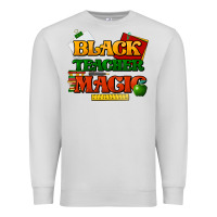 Dove Grey Black Teacher magic Premium Sweatshirt - HowdyJamesFarm