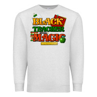 Oatmeal Heather Black Teacher magic Premium Sweatshirt - HowdyJamesFarm