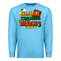 Ocean Blue Black Teacher magic Premium Sweatshirt - HowdyJamesFarm