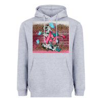 Heather Grey cancer awareness anchor Heavyweight Hoodie - CowGirlArtShop
