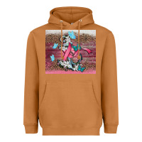 Meerkat cancer awareness anchor Heavyweight Hoodie - CowGirlArtShop