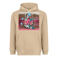 Mushroom cancer awareness anchor Heavyweight Hoodie - CowGirlArtShop
