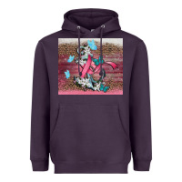 Plum cancer awareness anchor Heavyweight Hoodie - CowGirlArtShop