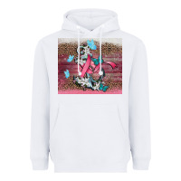 White cancer awareness anchor Heavyweight Hoodie - CowGirlArtShop