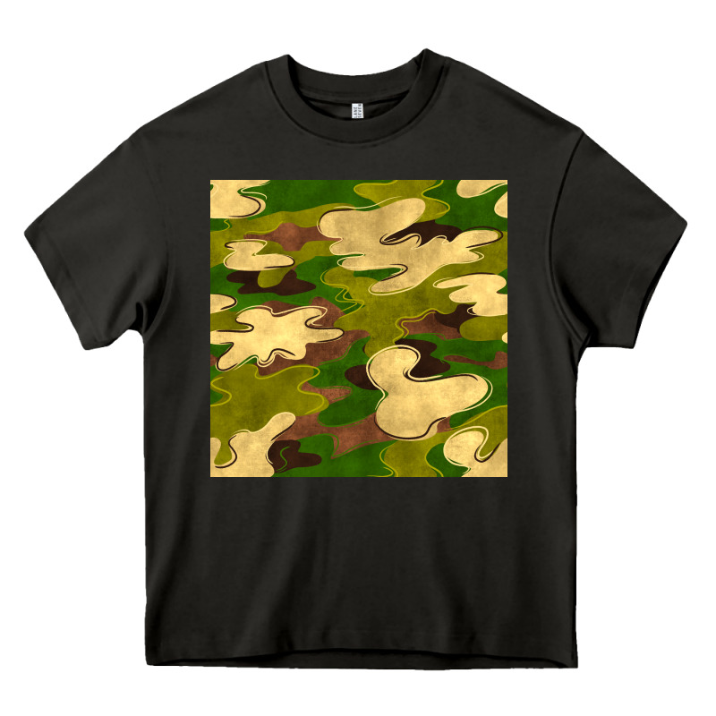 Camouflage Seamless Pattern Heavy Core Tee by BundleAndBundleShop | Teevron