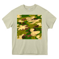 Mossy camouflage seamless pattern Heavy Core Tee - BundleAndBundleShop
