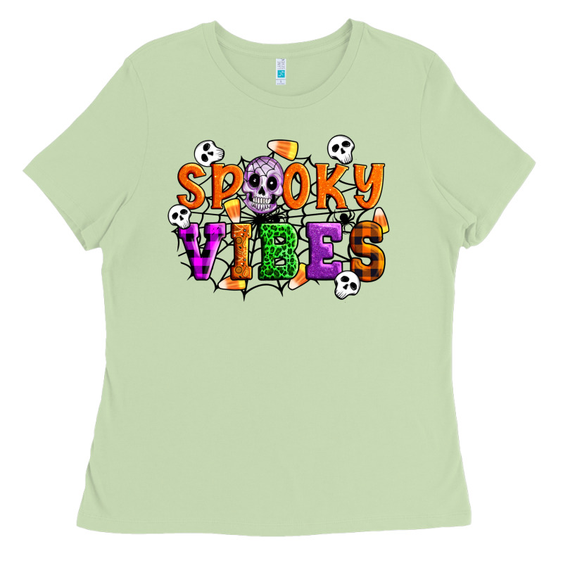 Spooky Vibes Ladies Tee by Artiststas | Teevron