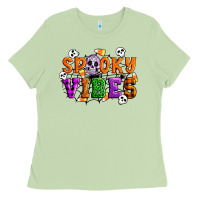 Matcha Spooky vibes Ladies Tee - Artiststas