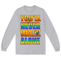 Moon Dust Lgbtq You'll Never Walk Alone With Peace Long Sleeve Tee - BundleAndBundleShop