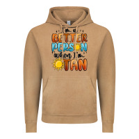Vintage Camel i'm better person when i'm tan Vintage Hoodie - MaliasSmallBusiness