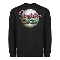 Black volleyball senior 2023 Heavyweight Sweatshirt - BundleAndBundleShop