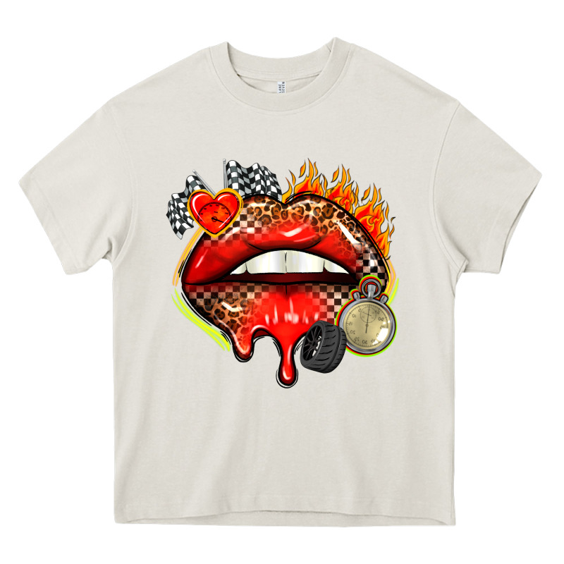 Race Lips Heavy Core Tee by AdoDesignShop | Teevron