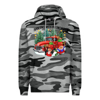 Slate Camo hanging with my gnomies Premium Hoodie - CowGirlArtShop
